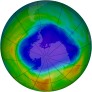 Antarctic Ozone 2010-10-14